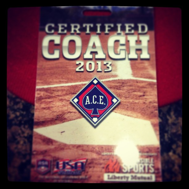 Certified Coach - ASA ACE Cert Level 1 :)