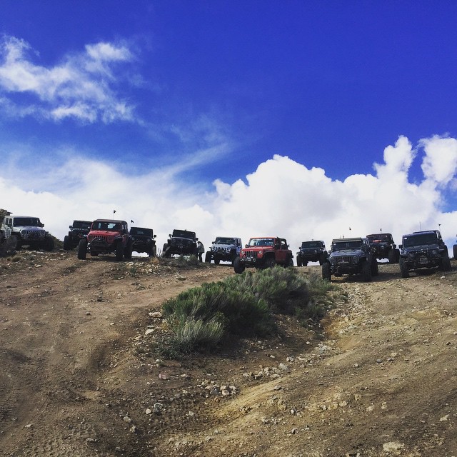 Righteous Red Group. #righteousredgroup #jeep #JeepJamboree