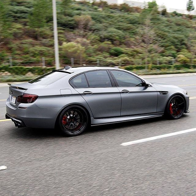 My 2013 BMW M5 is for sale. Under warranty until 2017. 28k miles. Matte Space Gray paint. Black 21" ADV.1's with red hubs. Carbon fiber everything. Sound system. Radar detector. Tuned with exhaust, down pipes, intake. Seriously clean and super fast. Contact dre@armeda.com for discussion. #bmw #bmwgram #bmwnation #bimmer #bimmerfest #bimmerpost #beamer #supercar #exoticcars #exotic #m5 #m5collective #forsale