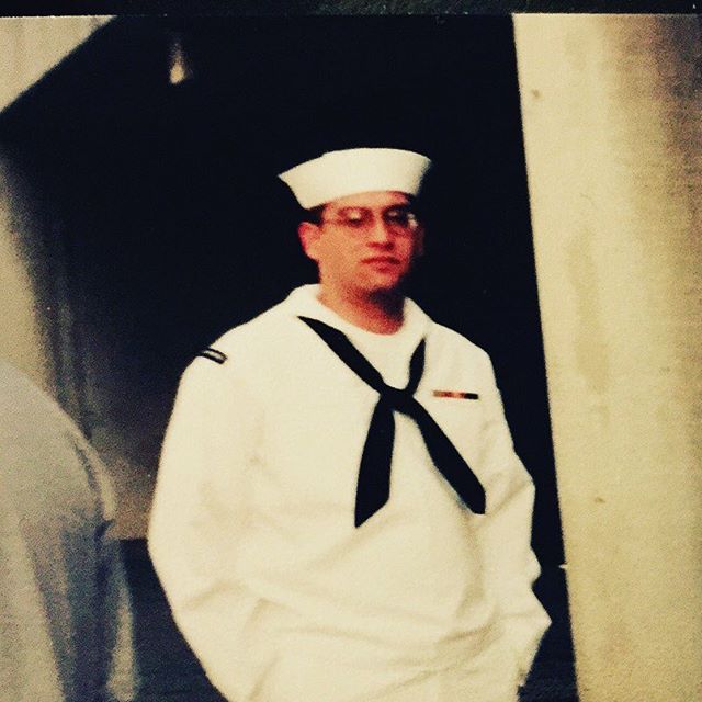 First Reenlistment. #usnavy #1999