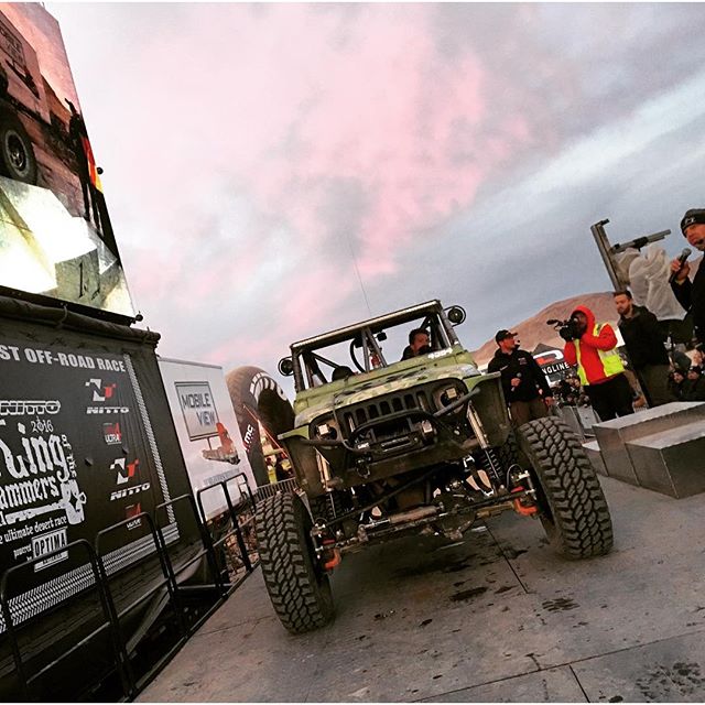 @ectosports1 cruising the Turtle off the stage after finishing the EMC at King of the Hammers 2016. What an epic way to finish such an amazing event! #kingofthehammers #DTR #desertturtleracing #armeda #emc