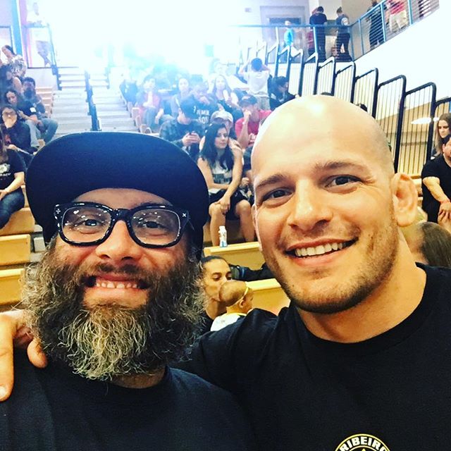 Selfie time @jjworldleague San Diego with Jiu Jitsu legend and one of my all time favorite Jiu Jitsu players, Professor Xande Ribeiro! @xanderibeirojj #Oss