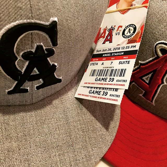 Heading to the Angels game today. #California #SoCal #Baseball #SFR