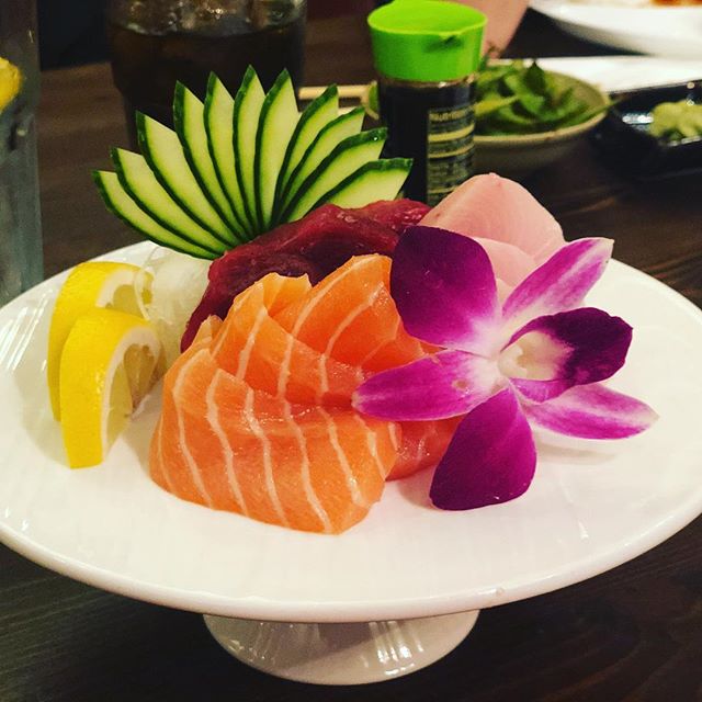 Sashimi for the win! #HanaSushi #Sushi