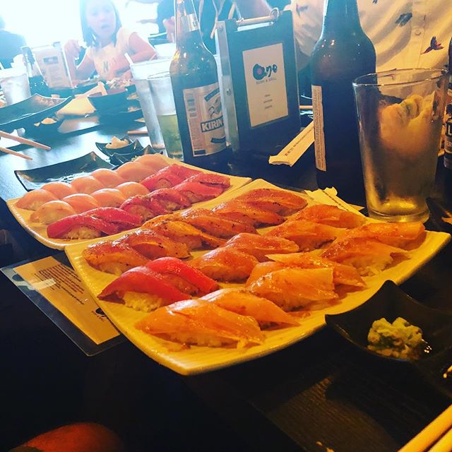 Don’t judge me! #albacore #sushi