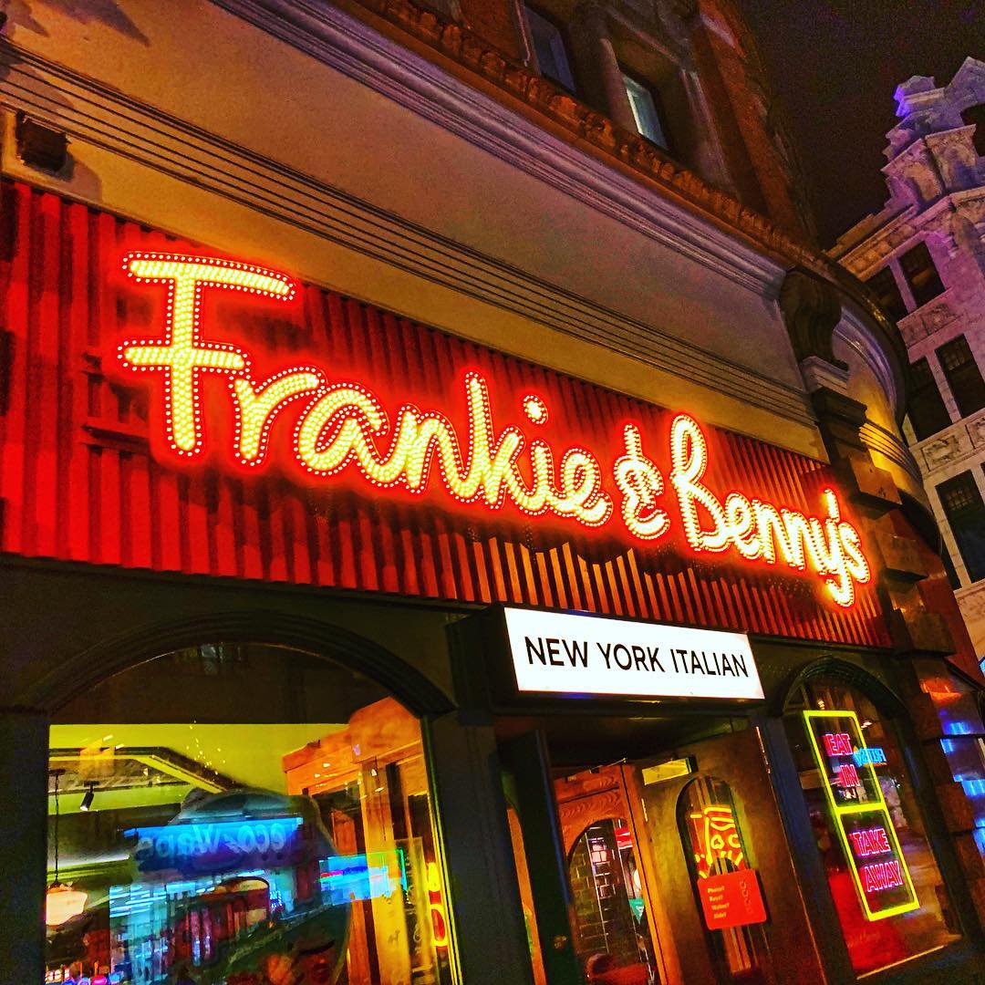 Frankie & Benny’s. New York Italian.